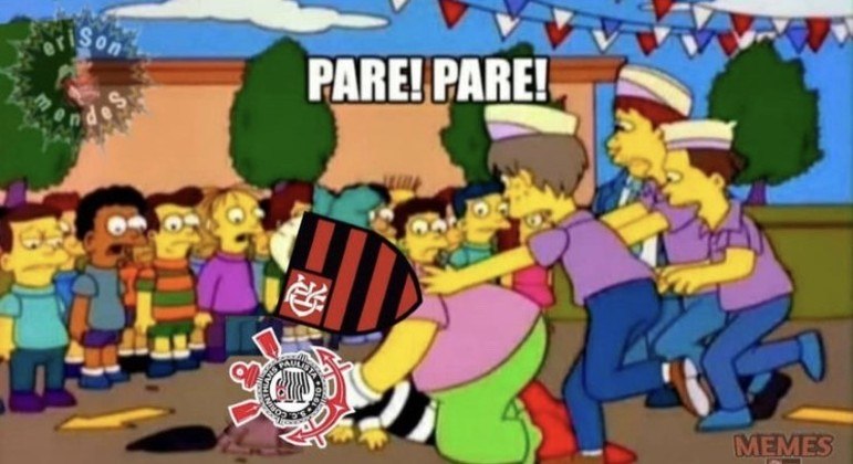 1×1 pra nenhum ficar triste kkkk #corinthians #flarinthians #vaiprofyc