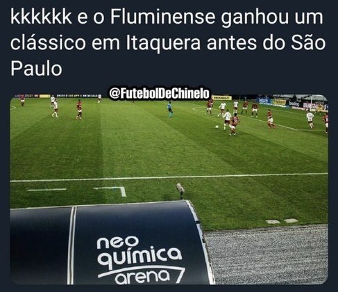 Brasileirão: os melhores memes de Flamengo 0 x 1 Fluminense, na Neo Química Arena
