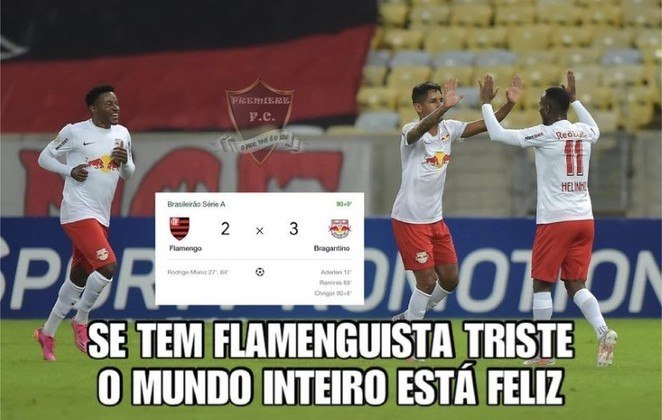 Brasileirão: os melhores memes de Flamengo 2 x 3 RB Bragantino