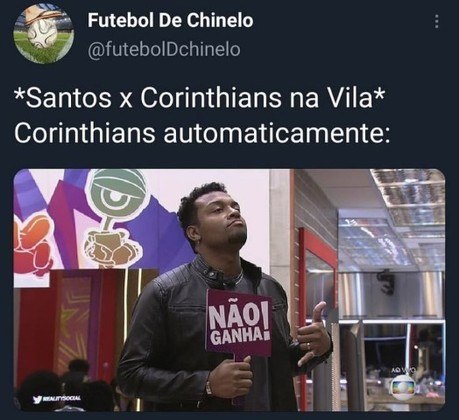 Brasileirão: os melhores memes de Santos 1 x 0 Corinthians