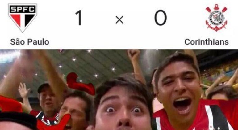 Brasileirão: os melhores memes de São Paulo 1 x 0 Corinthians