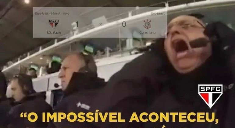Brasileirão: os melhores memes de São Paulo 1 x 0 Corinthians