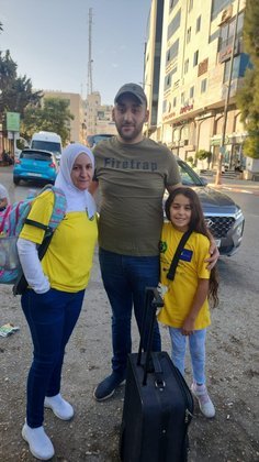 Brasileiros resgatados Cisjordânia