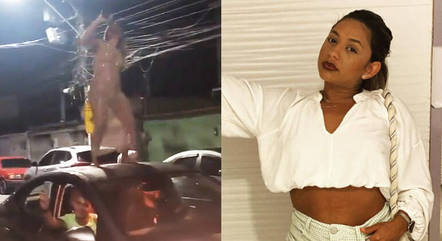 Brenna Azevedo dança em cima de carro após viralizar com funk na festa da filha