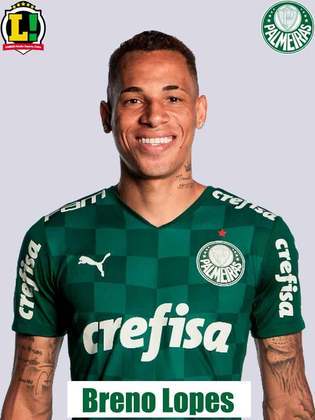 Breno Lopes - 6,5 - Entrou no final do segundo tempo e marcou um belo gol que garantiu a vitória do Palmeiras.