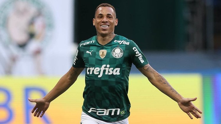 Breno Lopes: atacante - Palmeiras - 26 anos - contrato até dezembro de 2024 - valor de mercado: 2 milhões de euros (R$ 10,4 milhões)