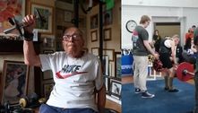 Levantador de peso com 86 anos de idade bate recorde mundial