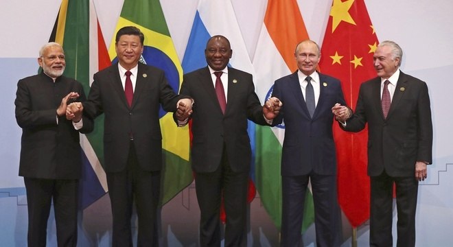 Líderes da Índia, China, África do Sul, Rússia e Brasil se encontram no país africano