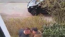Vovô destemido encara valentão em briga por causa de jardim