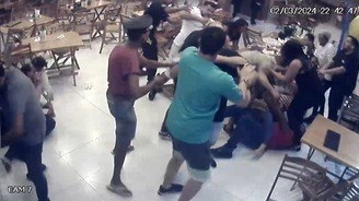 Briga generalizada termina em morte de PM de Goiás em bar do Entorno
 (Material cedido à RECORD - 02/03/2024)