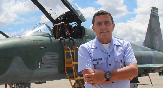 O tenente-brigadeiro Baptista Junior, novo comandante da Aeronáutica