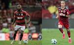 Em mais um capítulo da crise no Flamengo, o volante Gerson e o lateral Varela trocaram socos durante o treinamento nesta terça-feira (15). O uruguaio teve uma fratura no nariz por conta da agressão. O clube classificou o fato como um 'entrevero' e multou os dois. Brigas entre companheiros de time não são novidade no Brasil, por isso, listamos outros famosos desentendimentos do passado. Confira