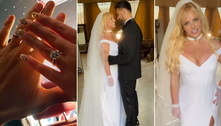 Marido de Britney Spears posta vídeo inédito do casamento: 'Mulher dos meus sonhos'