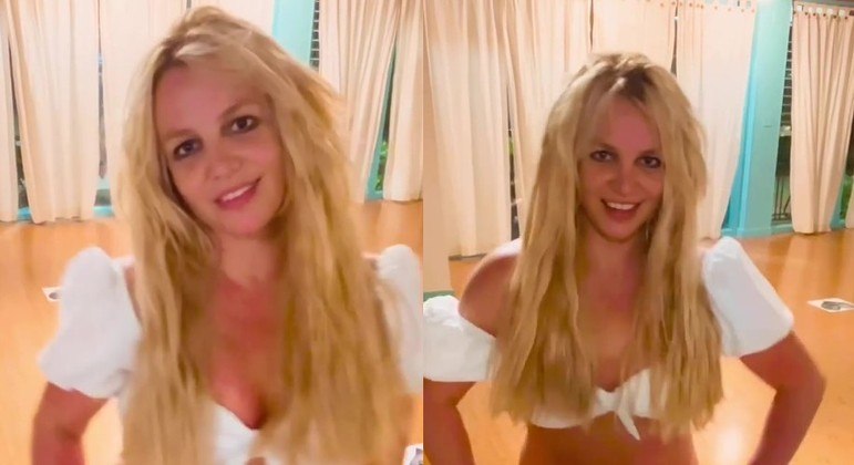 Britney Spears publicou vídeo dançando nas redes sociais