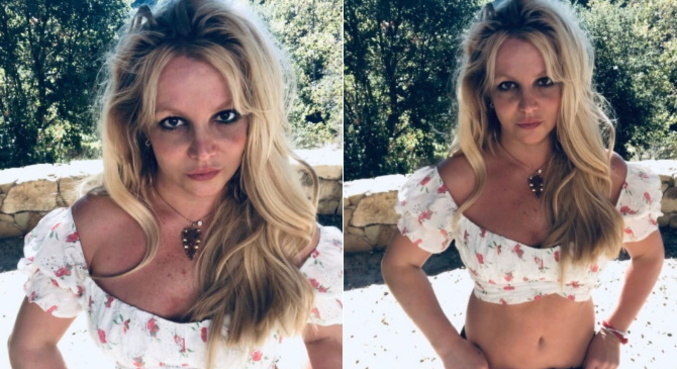 No Instagram, Britney fez um vídeo para falar do fim de sua tutela

