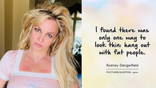 Britney é acusada de gordofobia: 'Só existe um jeito de parecer magra, sair com pessoas gordas' 