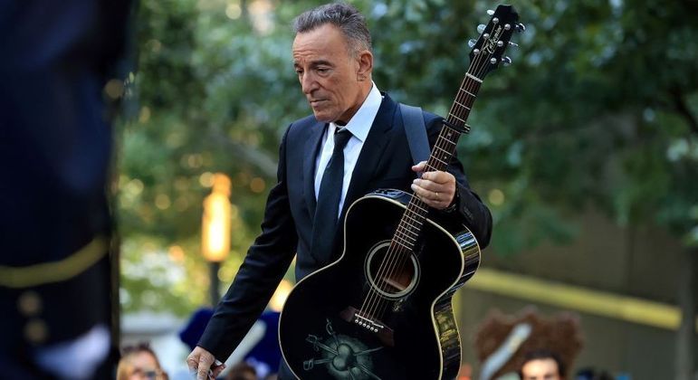 Bruce Springsteen, neste sábado, em evento do 11 de Setembro, em Nova York