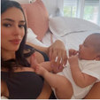 Bruna Biancardi celebra 2 meses da filha, Mavie, com vídeo fofo na web (Fotos de Reprodução/Instagram)