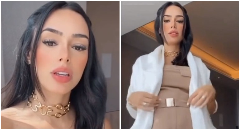 Bruna revelou ter passado por dificuldades de adaptação por conta da cultura diferente — em especial, o uso das roupas. 