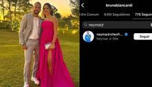 Bruna Biancardi deixa de seguir Neymar após boatos de terceiro filho do jogador  