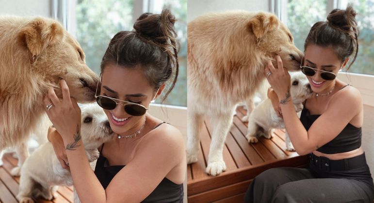 Bruna Biancardi e seus pets