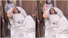 Em vídeo, Bruna Biancardi aparece em maca no dia do parto de Mavie: 'Não estava entendendo nada'