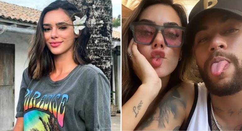 Bruna Biancardi e Neymar Jr. estão juntos desde o ano passado
