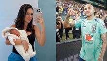 Bruna Biancardi posa com a filha após polêmica de suposta festa secreta de Neymar