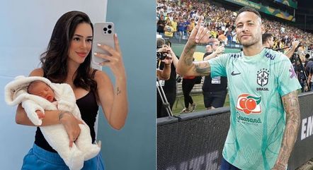 Bruna Biancardi e Neymar são pais de Mavie