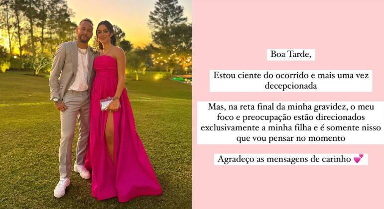 Bruna Biancardi se pronuncia pela primeira vez após traições de Neymar