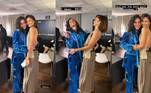 No mesmo mês, Bruna encontrou uma das maiores ídolas, a atriz Zendaya, enquanto divulgava Besouro Azul no evento CinemaCon, nos Estados Unidos. A proposta era que ela viajasse o mundo inteiro para divulgar o filme