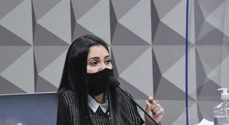 Advogada de médicos da Prevent Senior, Bruna Morato presta depoimento à CPI da Covid-19