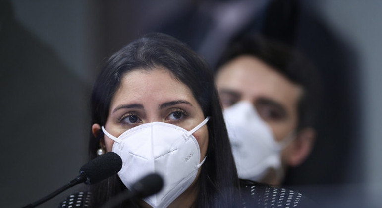 Bruna Morato foi ouvida pela CPI nesta terça-feira