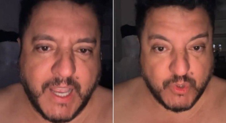 Músico, a mulher dele, Marianne, o filho Enzo Rabelo e um amigo passam bem
