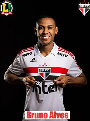 Bruno Alves - 6,0 - Jogo seguro do zagueiro do São Paulo.
