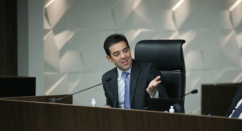O presidente do Tribunal de Contas da União (TCU), ministro Bruno Dantas
