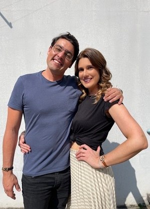 Bruno de Luca e Karina Dohme estão em "Os Parças"