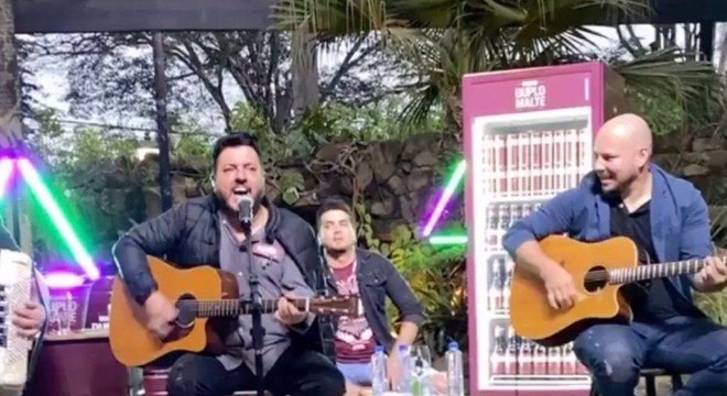 Bruno em shows solo após desentendimento com Marrone