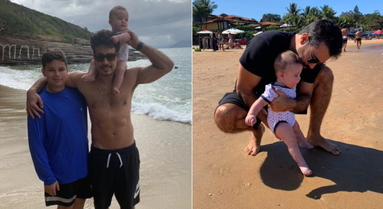 Bruno sempre ressalta na web que Pietro e Bento são grandes parceiros: 