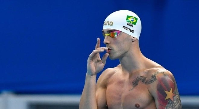 Bruno Fratus garantiu mais um ouro para a natação brasileira