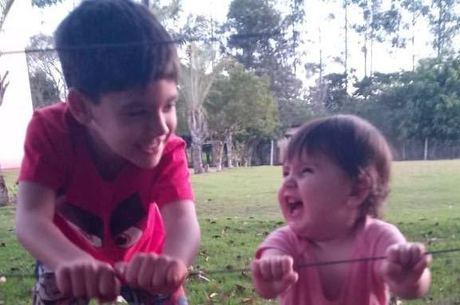 Bruno Peruka se orgulha da amizade entre os filhos