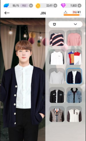 Fãs podem escolher visual 