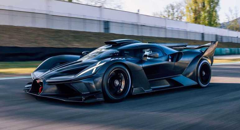 Novo Bugatti Bolite lembra um Batmóvel