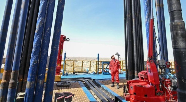 A empresa estatal de petroquímica Sinopec, líder do projeto, declarou que seu objetivo é