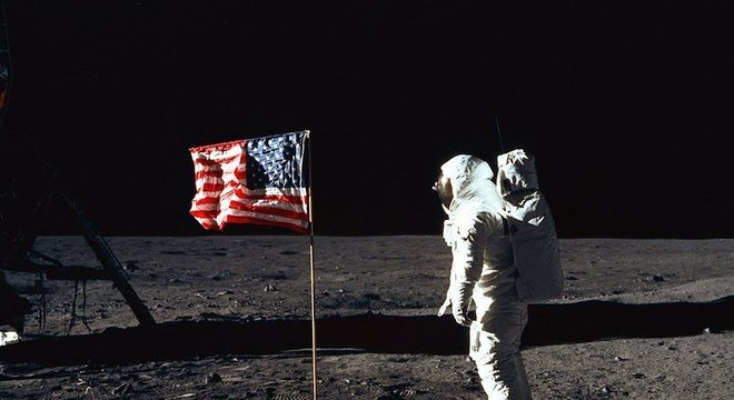 Buzz Aldrin na Lua em 1969: 'uma desolação magnífica', disse ele 