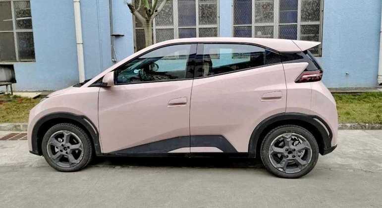 BYD Seagull mede 3,78 metros de comprimento e 2,50 metros de entre-eixos