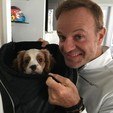 Cachorro de Barrichello morre após comer bitucas de cigarro (Reprodução/Instagram)