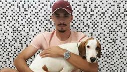 Estudante que salvou cão pede ajuda para mantê-lo saudável (Reprodução/Instagram Lucasmartinsvet)