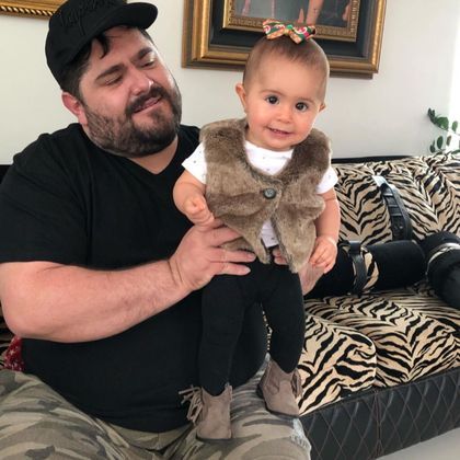 O primeiro Dia dos Pais de Maitê, em 2019. A mulher do cantor fez uma declaração ao marido. 