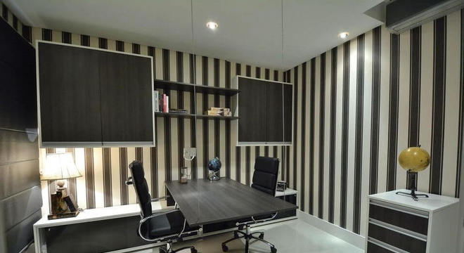 cadeira para escrivaninha - home office com duas cadeiras 